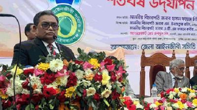 বিচারকাজ স্বল্পসময়ে সম্পন্ন করা বিচারক ও আইনজীবীদের দায়িত্ব —প্রধান বিচারপতি