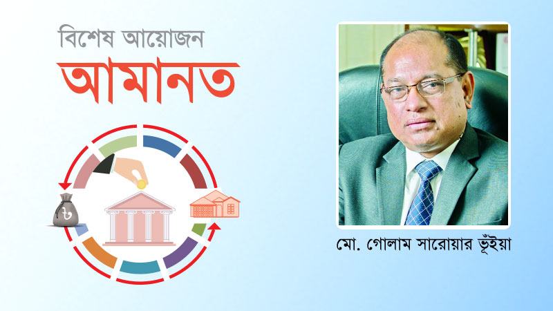 আমানতকারীদের অর্থের নিরাপত্তা নিশ্চিতে জোর দেয়া হয়েছে