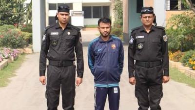 সোনারগাঁয়ে স্ত্রীকে হাতুড়িপেটা করে হত্যায় স্বামী গ্রেফতার