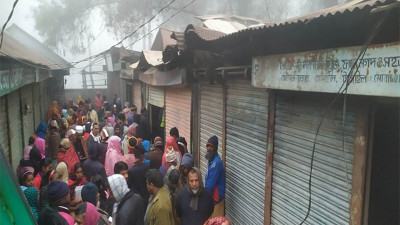 টাঙ্গাইলে আগুনে পুড়ে দর্জির মৃত্যু