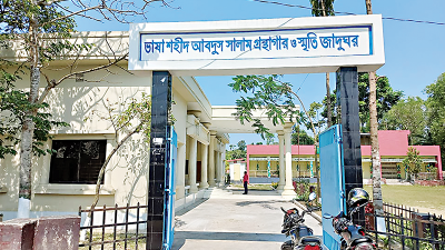 কেবল ভাষার মাসেই ফেনীর সালামনগরে আনাগোনা