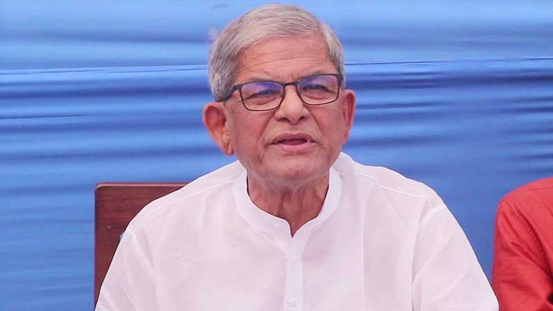 তত্ত্বাবধায়ক সরকারের অধীনে নির্বাচনই একমাত্র সমাধান  —মির্জা ফখরুল