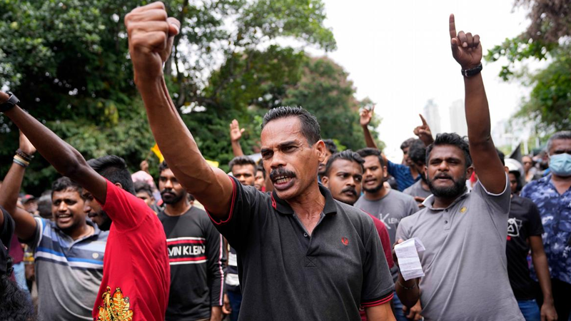 শ্রীলংকার সরকারি কর্মচারীদের ধর্মঘট
