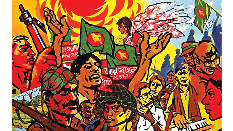 স্বাধীনতার রাজপথে শিল্পীদের প্রবহমানতা