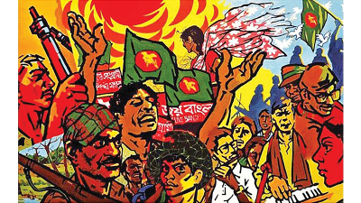 স্বাধীনতার রাজপথে শিল্পীদের প্রবহমানতা