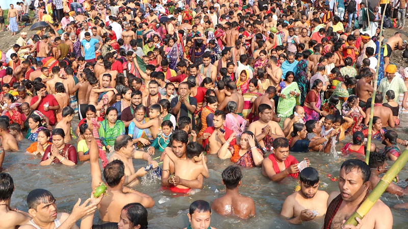 লাঙ্গলবন্দে পুণ্যস্নান