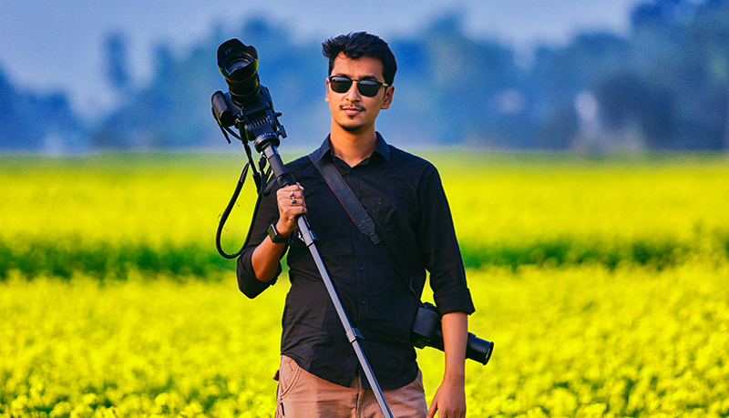 বাবার পুরনো ফিল্ম ক্যামেরাই রাজিবের অনুপ্রেরণা