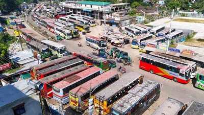 কুষ্টিয়া থেকে খুলনা ও ফরিদপুরে সরাসরি বাস চলাচল বন্ধ