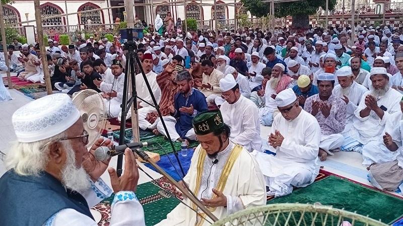 শরীয়তপু‌রের সু‌রেশ্ব‌রে ঈদুল ফিতর উদযাপন
