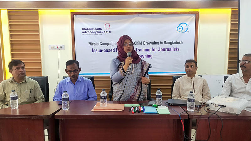 নেত্রকোনায় পানিতে ডুবে শিশু মৃত্যু রোধে কর্মশালা