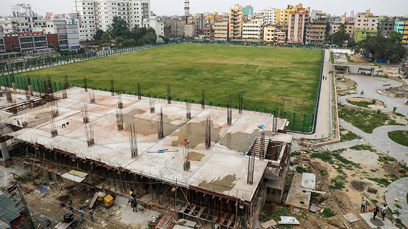 ৭ মাসের কাজ শেষ হয়নি আড়াই বছরেও
