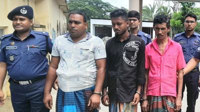 রামপালে কিশোরকে বেঁধে নির্যাতন, আটক ৩