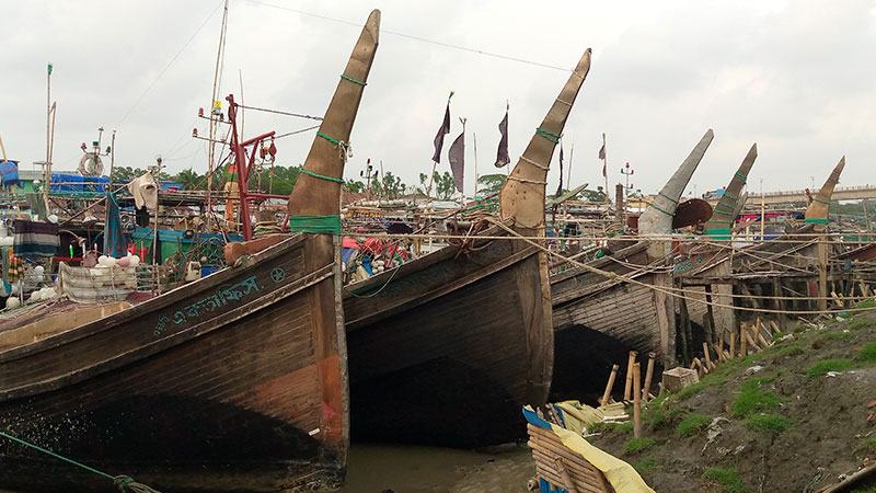 উপকূলের লাখ লাখ মাছ ধরা নৌযানের নিবন্ধন নেই