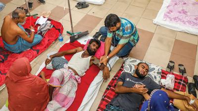 জুরাইনের ঘরে ঘরে ডেঙ্গু রোগী