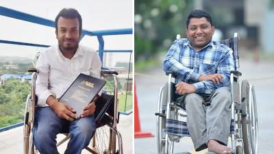 প্রতিবন্ধকতার শিকার শিক্ষার্থীর পাশে ডিআইইউ
