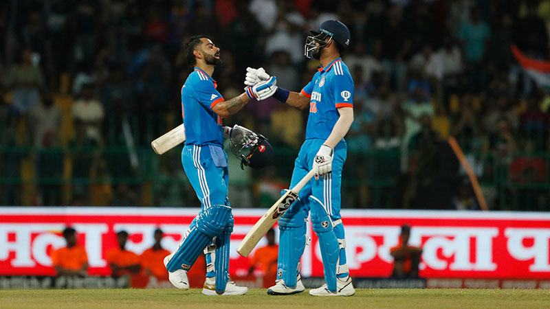কোহলি-রাহুলের সেঞ্চুরিতে ২২৮ রানে পাকিস্তানকে হারাল ভারত