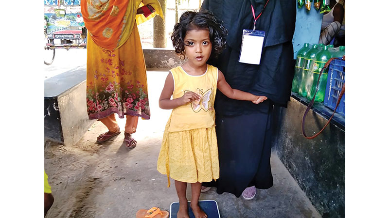 রংপুর নগরীর বস্তি এলাকার ৬৭ ভাগ শিশু স্বাস্থ্যঝুঁকিতে