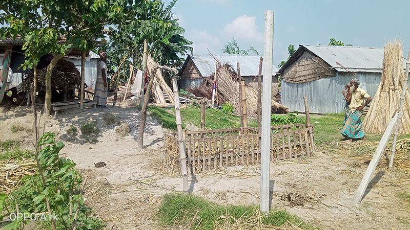 গাইবান্ধায় দুর্যোগে ক্ষতিগ্রস্তরা সহায়তা পাননি
