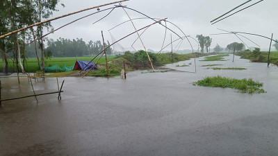 তিস্তার পানি বৃদ্ধিতে গাইবান্ধায় বন্যার সতর্কতা