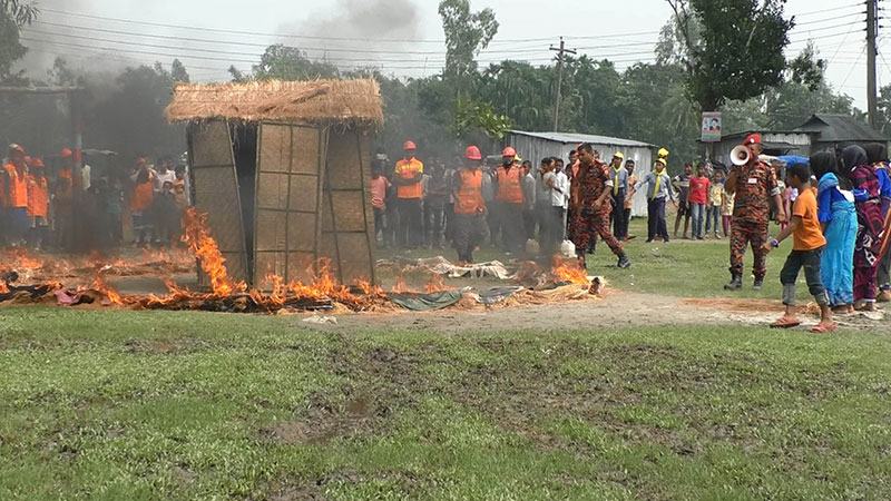 কুড়িগ্রামে দুর্যোগ প্রশমন দিবস পালিত