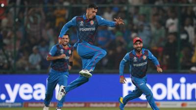 বিশ্ব চ্যাম্পিয়নদের হারিয়ে আফগানদের ইতিহাস