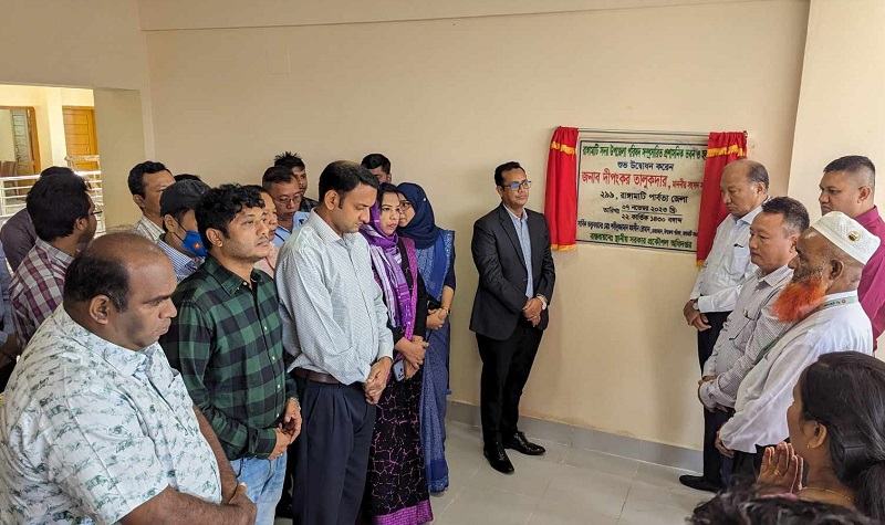 নান্দনিক ভবন পেল রাঙ্গামাটি সদর উপজেলা পরিষদ