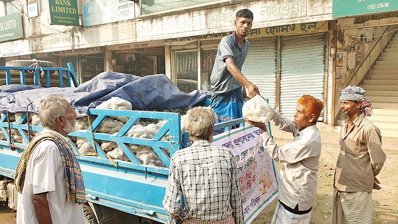 মুন্সিগঞ্জে ট্রাকসেলের ৮০ শতাংশ আলু নষ্ট