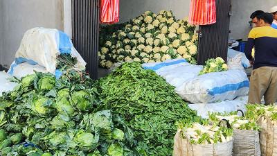 দিনাজপুরের সবজি সরবরাহ করতে পারছেন না চাষীরা