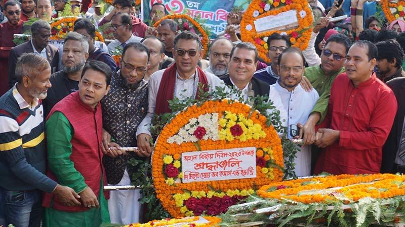 বিজয় দিবসে সিলেট চেম্বারের শ্রদ্ধাঞ্জলী