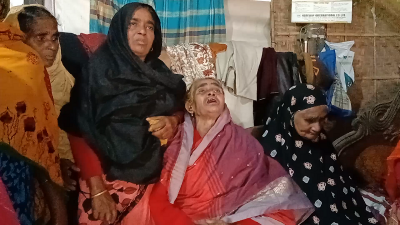 রাজধানীতে ট্রেনে আগুন, মা-ছেলের মৃত্যুর ঘটনায় নেত্রকোণায় শোকের মাতম