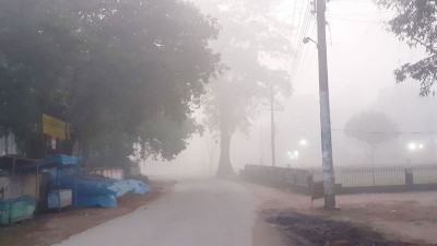 চুয়াডাঙ্গায় শীত কিছুটা কমলেও কুয়াশা বেড়েছে