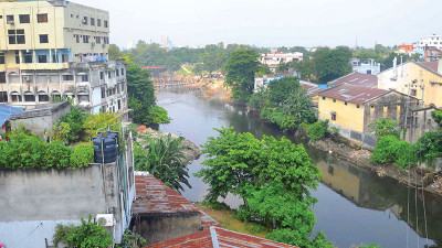 থামছে না করতোয়া নদী দখল-দূষণ