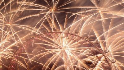 World welcomes 2024 with fireworks, reflection