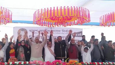 বরিশাল-৫ আসনে ট্রাক প্রতীকে সমর্থন দিলেন সাদিক আব্দুল্লাহ