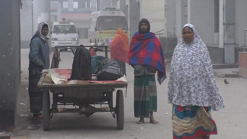 কুড়িগ্রামে তাপমাত্রা নিম্নগামী