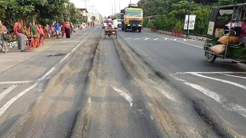 যশোরে ৩০ কিলোমিটার সড়কে রাটিং