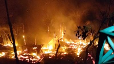 সাজেকে আগুনে দুই রিসোর্ট পুড়ে ছাই