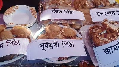 মাদারীপুরে পিঠা উৎসব