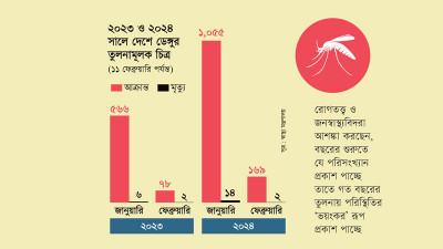 গত বছরের চেয়েও ‘‌ভয়ংকর’ হচ্ছে ডেঙ্গু