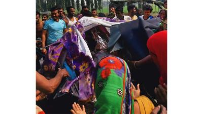 ময়মনসিংহে বাস-অটোরিকশার সংঘর্ষে নিহত ৭