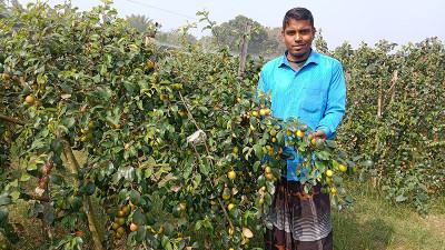নড়াইলে সফল কৃষি উদ্যোক্তা শোয়েব আক্তার
