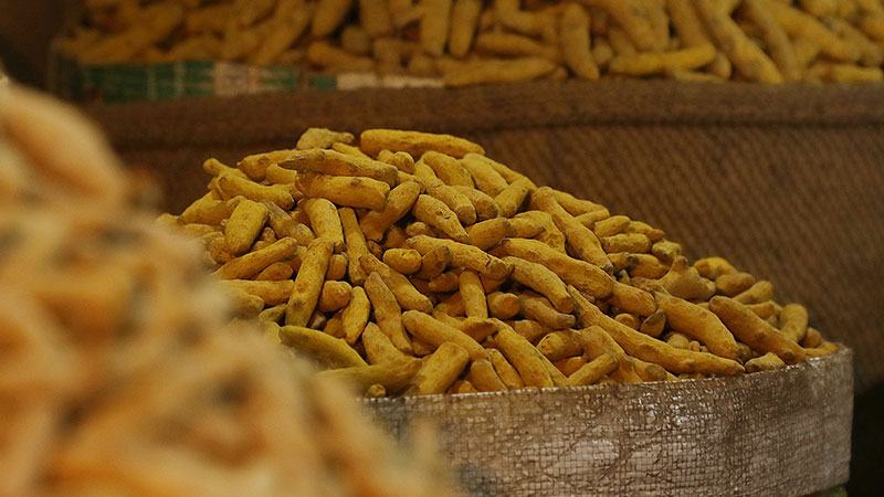 সাত মাসে ১২ হাজার টন শুকনা হলুদ আমদানি