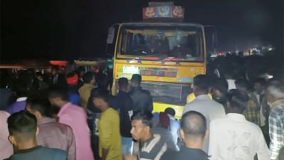 কুড়িগ্রামে ট্রাকচাপায় মোটরসাইকেল আরোহী দুই বন্ধু নিহত