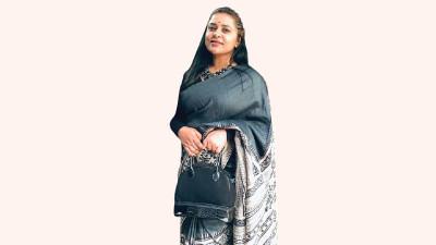 টেলিছবিতে বঙ্গমাতা চরিত্রে জ্যোতিকা জ্যোতি