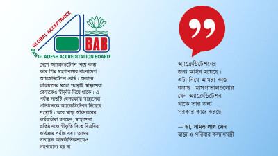অ্যাক্রেডিটেশন প্রক্রিয়ায় যেতে চায় না দেশের স্বাস্থ্যসেবা প্রতিষ্ঠানগুলো