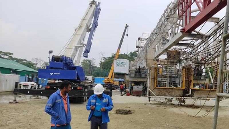 সোনাইমুড়িতে নতুন গ্যাস কূপের সন্ধান, খননের কাজ শুরু