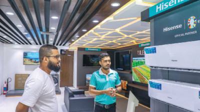 হাইসেন্স সাধারণ ইনভার্টার এসি থেকে ৬৫% অধিক বিদ্যুৎসাশ্রয়ী