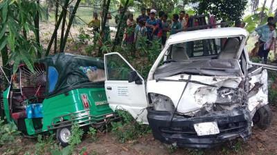 সিরাজগঞ্জে সড়ক দুর্ঘটনায় দুজন নিহত