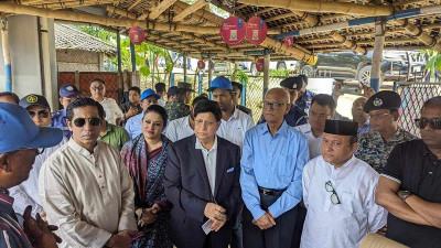 রোহিঙ্গা ক্যাম্প পরিদর্শন পররাষ্ট্র মন্ত্রণালয়ের সংসদীয় কমিটির