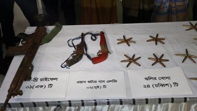 মিয়ানমার থেকে দেশে আসছে ভারি আগ্নেয়াস্ত্র